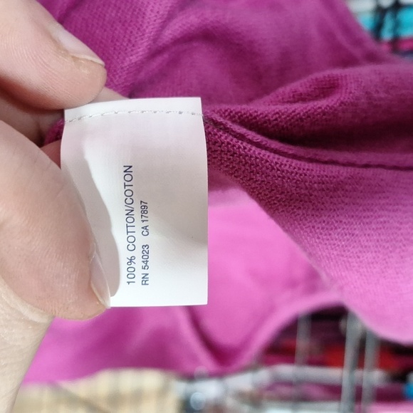 GAP PINK 3/4 SLEEVE BLOUSE MEDIUM - Picture 5 of 5